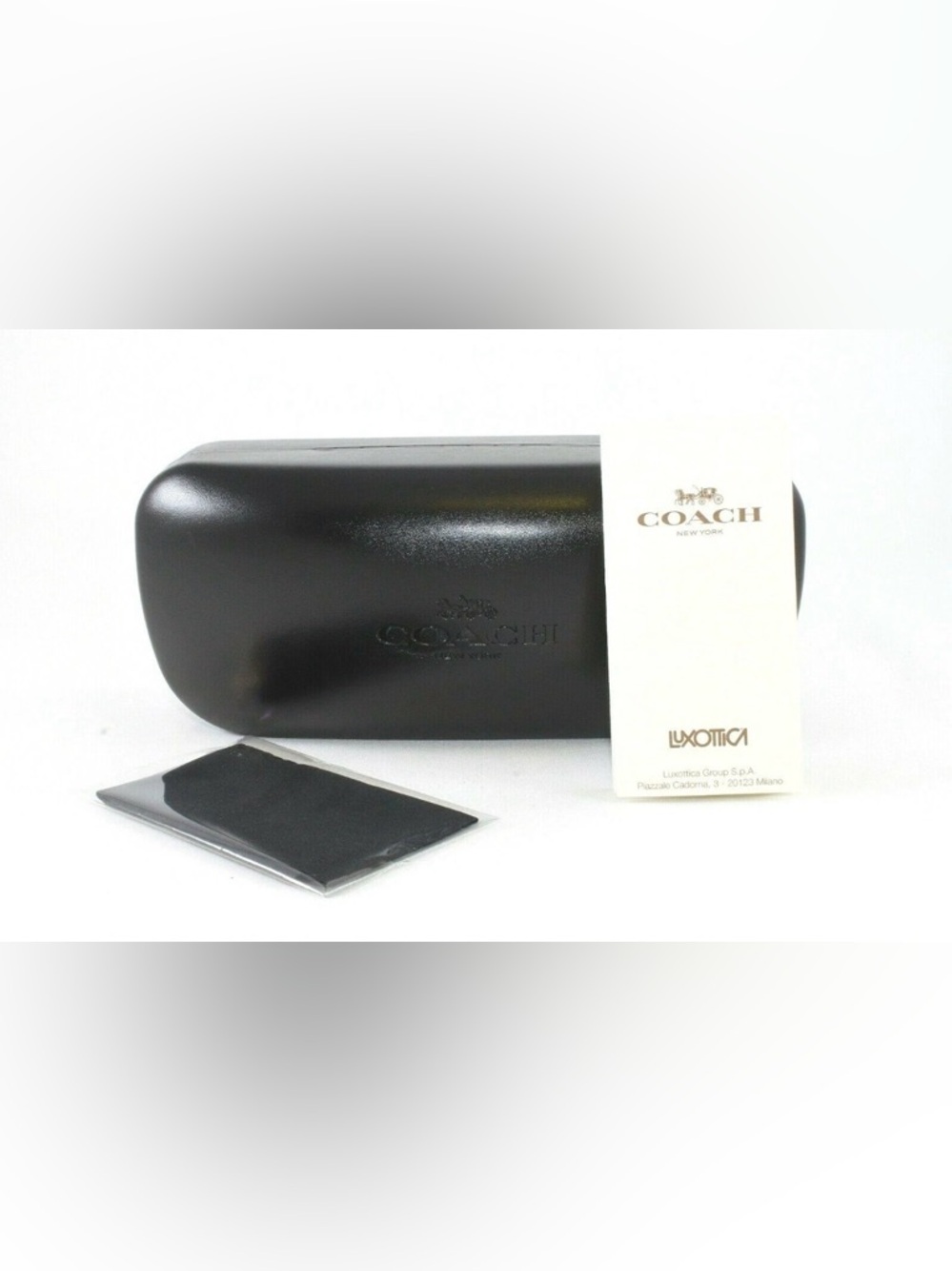 Coach Women's Sunglasses HC8331 512013 Dark Tortoise 55mm Brown Gradient Lens - Picture 10 of 10